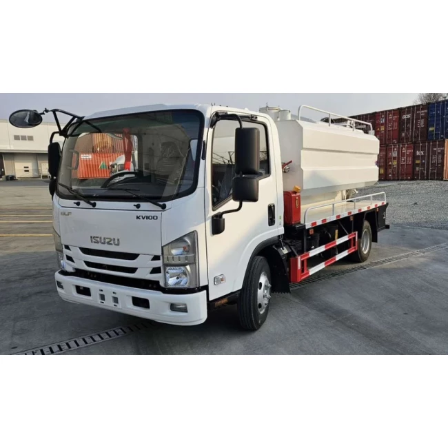 Ассенизатор - Илосос Isuzu Elf KV100, 4x2, 140 л.с, 4 куб.м.
