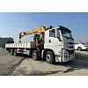 Бортовой грузовик Isuzu GIGA 8х4 с КМУ ХСМG SQS400-5, 16 тонн